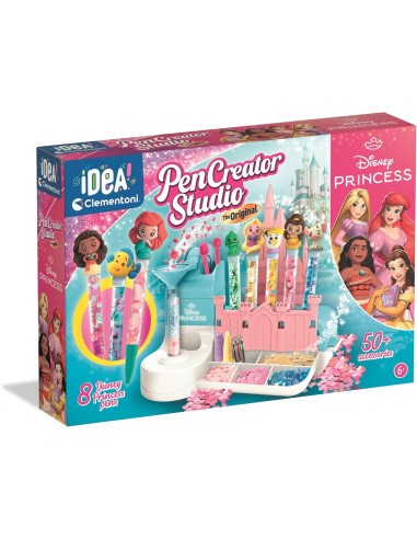 Disney Princess Pen Making Kit – Creative Set for Girls CLE18202 Clementoni | Futurartshop.com