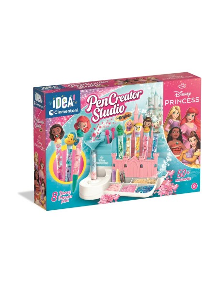 Disney Princess Pen Making Kit – Creative Set for Girls CLE18202 Clementoni | Futurartshop.com