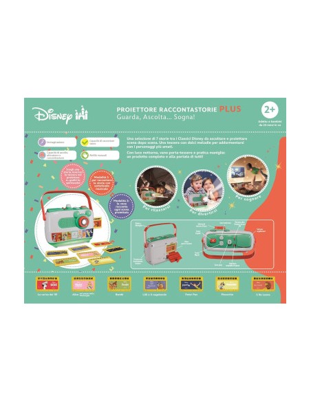 Story Projector Plus – Educational Toy for Children ITA ROU17507 Clementoni | Futurartshop.com