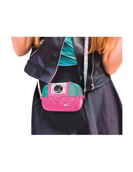 Crazy Chic On the Go – Portable Nail Art Case for Girls CLE18206 Clementoni | Futurartshop.com