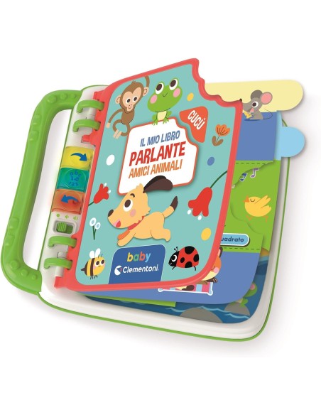 Il Mio Libro Parlante Cucù – Amici Animali per Bambini CLE17550 Clementoni | Futurartshop.com
