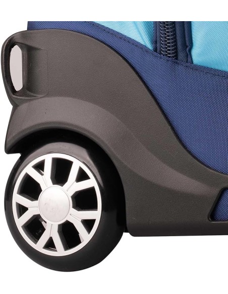 SSC Napoli Zaino Trolley Scuola con Sciarpa Ufficiale Omaggio LAGSSCN23051 Colourbook | Futurartshop.com