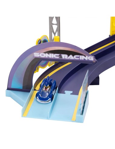 Pista Sonic E-Stadium con Veicolo Die-Cast in Scala 1:64 JAK429774 Jakks Pacific | Futurartshop.com
