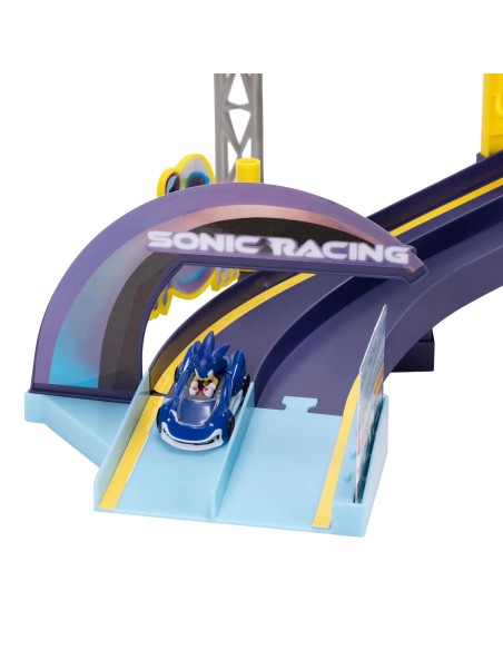 Pista Sonic E-Stadium con Veicolo Die-Cast in Scala 1:64 JAK429774 Jakks Pacific | Futurartshop.com