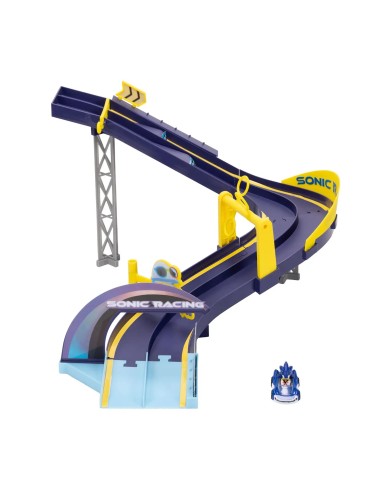Pista Sonic E-Stadium con Veicolo Die-Cast in Scala 1:64 JAK429774 Jakks Pacific | Futurartshop.com