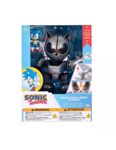 Sonic The Hedgehog Mecha + Figura Sonic – Set Personaggi JAK429844 Jakks Pacific | Futurartshop.com