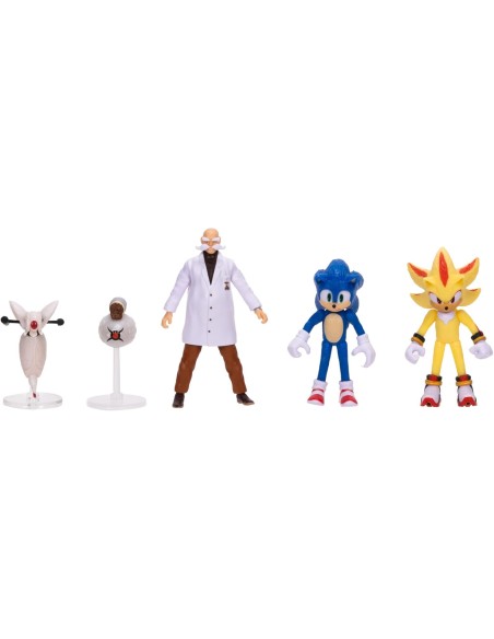 Sonic The Hedgehog 3 Movie – Set 5 Mini Figure 6,5 cm JAK425814 Jakks Pacific | Futurartshop.com