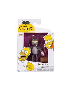The Simpsons Scratchy – 6,5 cm Collectible Action Figure JAK17537I Jakks Pacific | Futurartshop.com