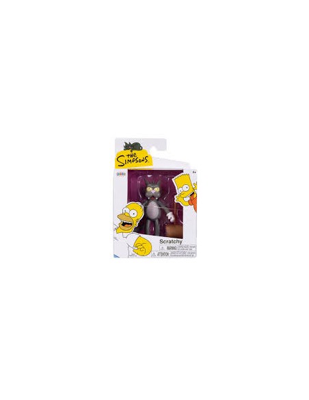 The Simpsons Scratchy – 6,5 cm Collectible Action Figure JAK17537I Jakks Pacific | Futurartshop.com