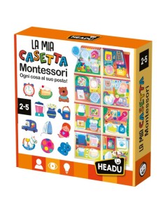 La Mia Casetta Montessori – Gioco Educativo Prescolare HEAIT53900 Headu | Futurartshop.com
