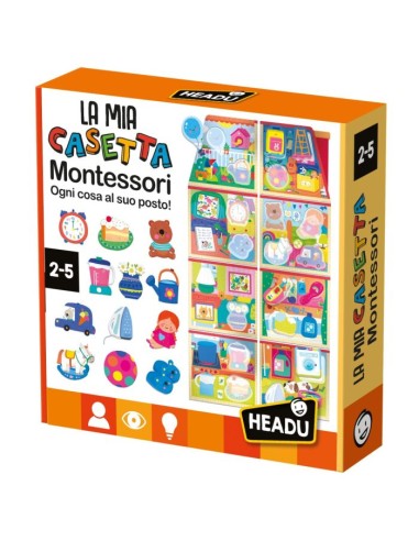 My Montessori Playhouse – Educational Activity Toy for Kids ITA HEAIT53900 Headu | Futurartshop.com