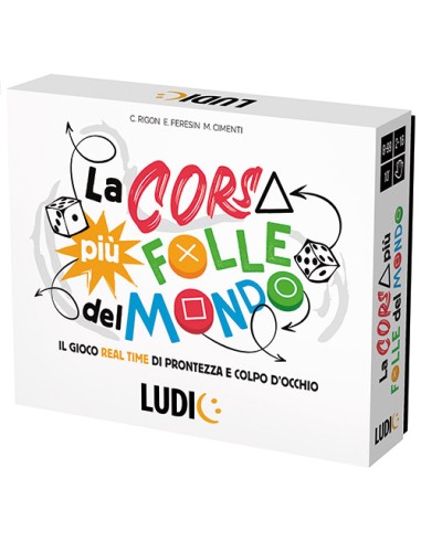 La Corsa Più Folle del Mondo – Gioco da Tavolo Divertente HEAIT59124 Headu | Futurartshop.com