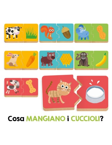 What Do Baby Animals Eat – Educational Learning Game for Kids HEAIT60896 Headu | Futurartshop.com