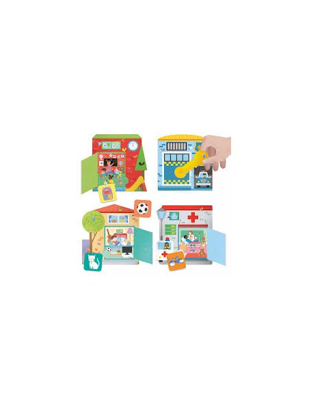 Cerca Apri e Trova Montessori – Gioco Educativo Prescolare HEAIT57168 Headu | Futurartshop.com