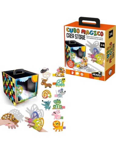 Magic Story Cube – Creative Kids Projector and Storytelling Toy HEAIT57267 Headu | Futurartshop.com