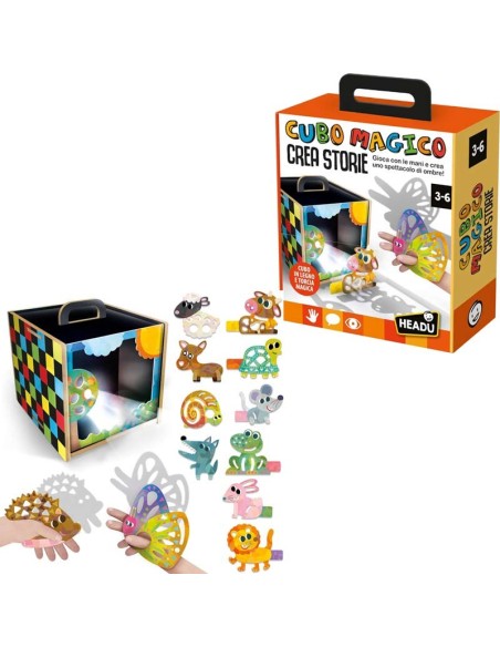 Cubo Magico Crea Storie – Proiettore Creativo Gioco Bambini HEAIT57267 Headu | Futurartshop.com