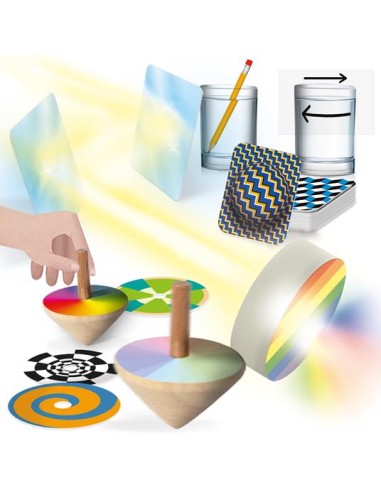 Giochi con la Luce – Kit Scientifico Educativo STEM per Bambini HEAIT57120 Headu | Futurartshop.com