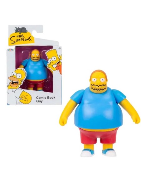 The Simpsons Comic Book Guy – Action Figure da Collezione 6,5 cm JAK17670I Jakks Pacific | Futurartshop.com