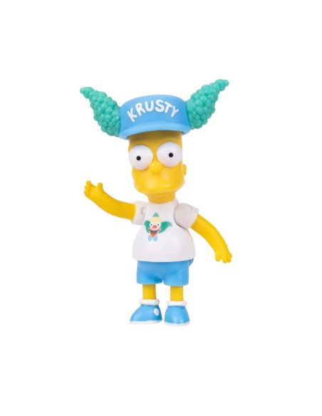 The Simpsons Bart with Krusty Hat – 6.5 cm Collectible Action Figure JAK17671I Jakks Pacific | Futurartshop.com
