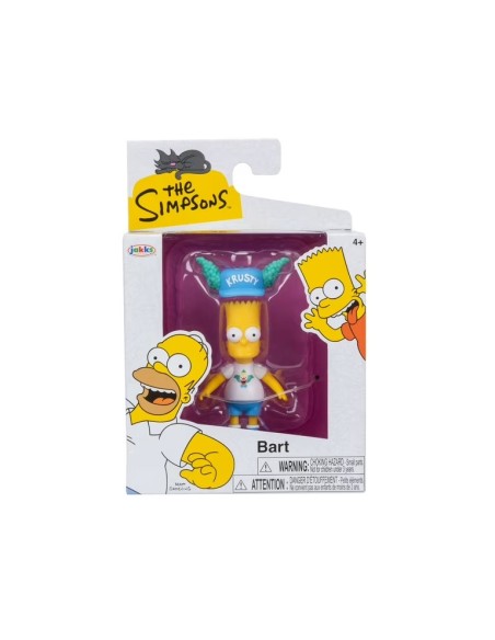 The Simpsons Bart con Cappello Krusty – Action Figure Collezione 6,5 cm JAK17671I Jakks Pacific | Futurartshop.com