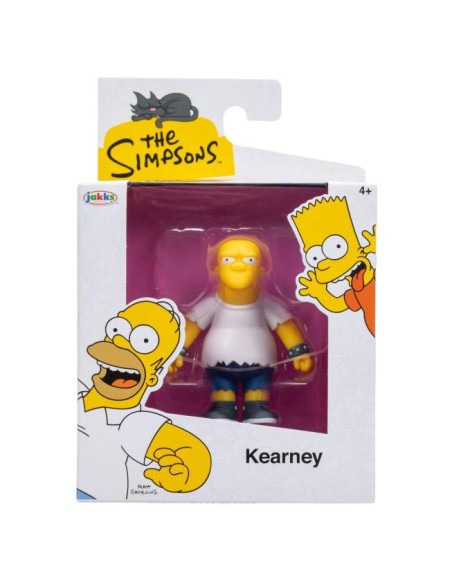The Simpsons Kearney Zzyzwicz – 6.5 cm Collectible Action Figure JAK19746-3 Jakks Pacific | Futurartshop.com