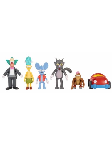 The Simpsons Krusty Show – Multipack Collezione 6 Action Figure JAK197584 Jakks Pacific | Futurartshop.com