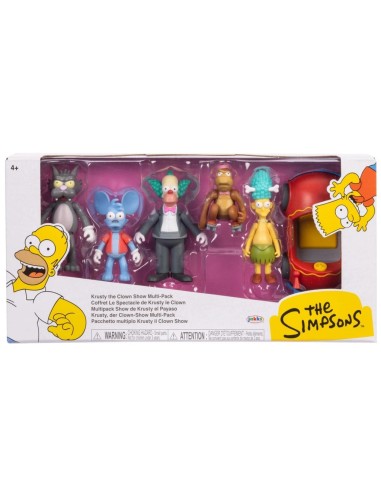 The Simpsons Krusty Show – Multipack Collezione 6 Action Figure JAK197584 Jakks Pacific | Futurartshop.com