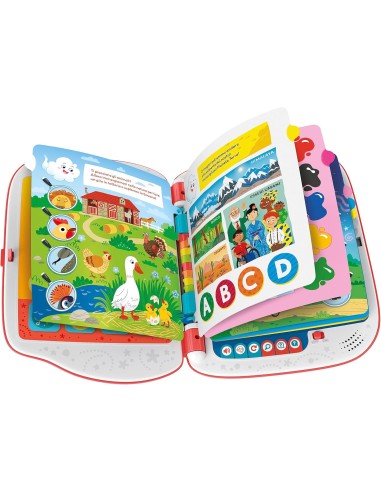 Sapientino Turn the Page Clementoni – Interactive Educational Book for Kids ITA CLE16430 Clementoni | Futurartshop.com