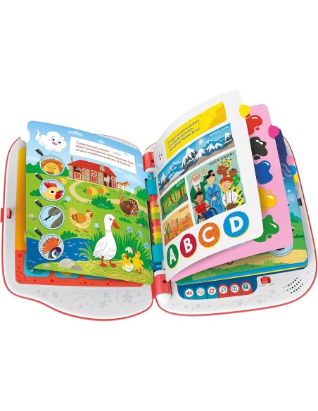 Sapientino Gira la Pagina Clementoni – Libro Interattivo Educativo Bambini CLE16430 Clementoni | Futurartshop.com