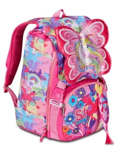 SJ Gang Big Unibraid Backpack – Expandable School Bag SEV20C202476-382 Seven | Futurartshop.com