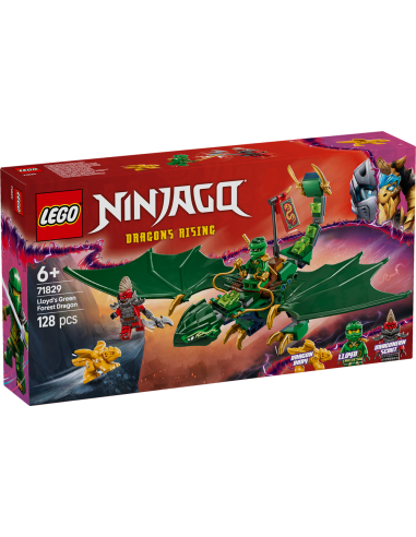 LEGO Ninjago 71829 – Lloyd’s Green Forest Dragon Set LEG6526900 Lego | Futurartshop.com