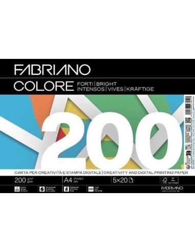 Colored Paper Copy Tinta 200 g Fabriano A4 FED19100817 Fabriano | Futurartshop.com
