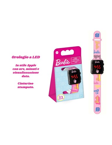 Barbie LED Watch with Decorated Screen RTIGNT36BR Startrade | Futurartshop.com