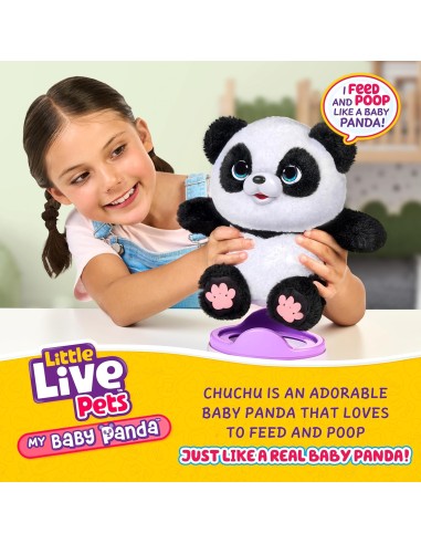 Little Live Pets – ChuChu My Baby Panda 30 cm ROC20486272 Moose | Futurartshop.com