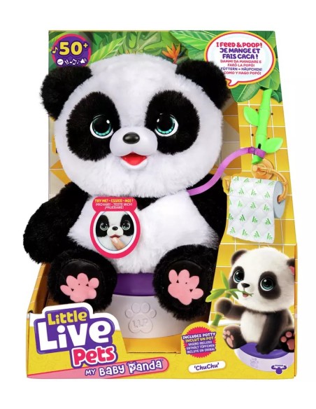 Little Live Pets – ChuChu My Baby Panda 30 cm ROC20486272 Moose | Futurartshop.com