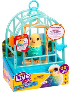 Little Live Pets – My Really Real Bird & Cage ROC20486273 Moose | Futurartshop.com 2