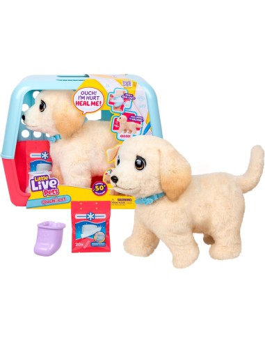 Little Live Pets – Cucciolo Ouchies Retriever Cooper Interattivo ROC20486274 Moose | Futurartshop.com