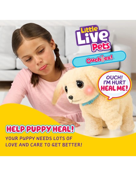 Little Live Pets – Ouchies Retriever Cooper ROC20486274 Moose | Futurartshop.com
