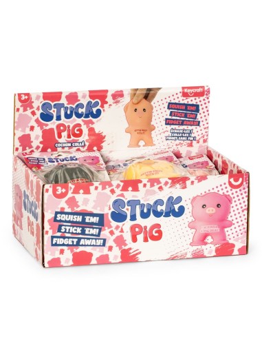 Giocattolo Sensoriale Maialino Stuck Pig Maiale Antistress KEYNV828 KeyCraft | Futurartshop.com