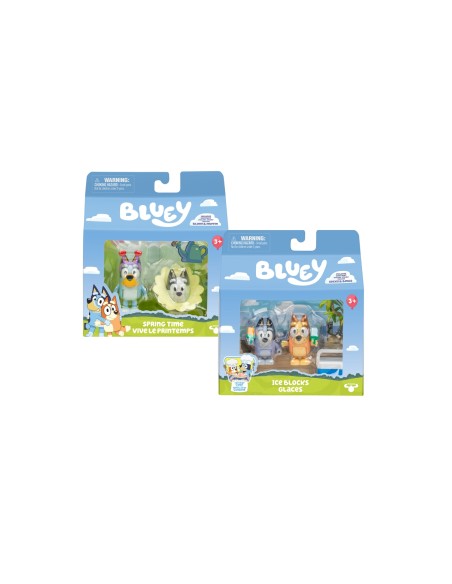 Bluey 2 Personaggi – Confezione con Modelli Assortiti ROC21739718 Moose | Futurartshop.com