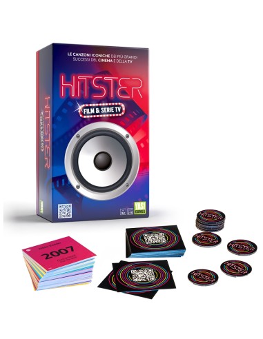 Hitster Movies & TV Series – Music Party Board Game ITA ROC21197026 Yas Games | Futurartshop.com
