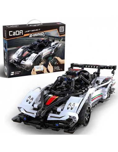 CaDA Z-Wind Car 457 Pezzi – Auto RC + Controllo App PROC51054W Cada | Futurartshop.com