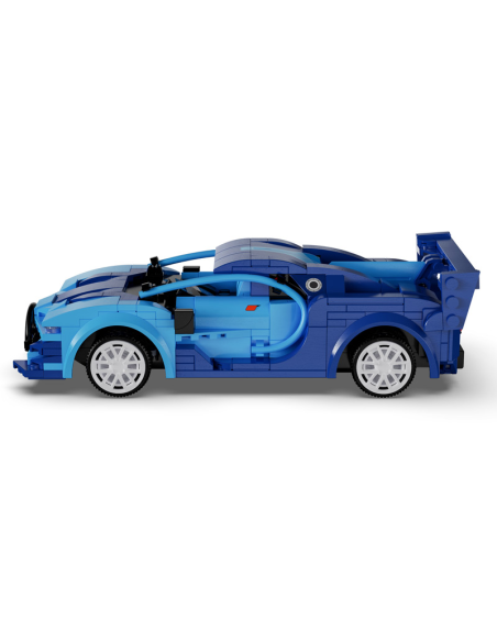 CaDA Blu Race Car 323 Pezzi – Auto RC + Controllo App PROC51073W Cada | Futurartshop.com