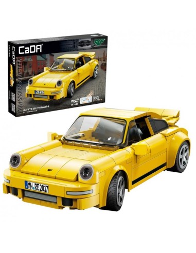 CaDA RC Ruf Yellowbird 222 Pezzi – Auto Telecomandata PROC51079W Cada | Futurartshop.com