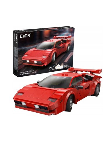 CaDA Red Shadow Racing Car 328 Pezzi – Auto RC 1:20 PROC51085W Cada | Futurartshop.com