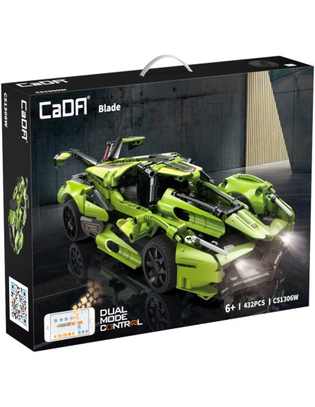 CaDA Shadow Edge Sports Car 432 PCS – RC Car PROC51306W Cada | Futurartshop.com