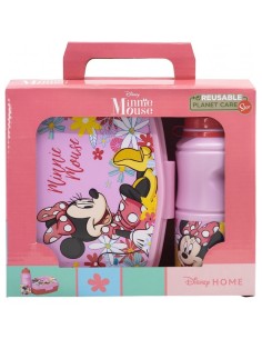 Set Portamerenda con Borraccia Minnie – Lunch Box Bambini RTIST74473 Stor | Futurartshop.com
