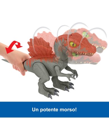 Jurassic World Dinosauro Spinosaurus Distruggi Gabbie GEBHTP71 Mattel | Futurartshop.com