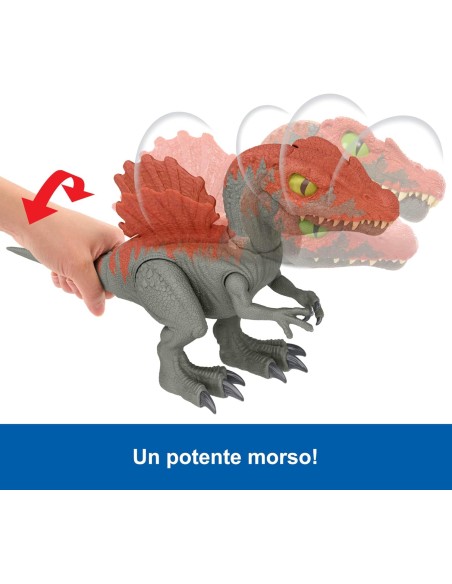 Jurassic World Spinosaurus Cage Smash GEBHTP71 Mattel | Futurartshop.com