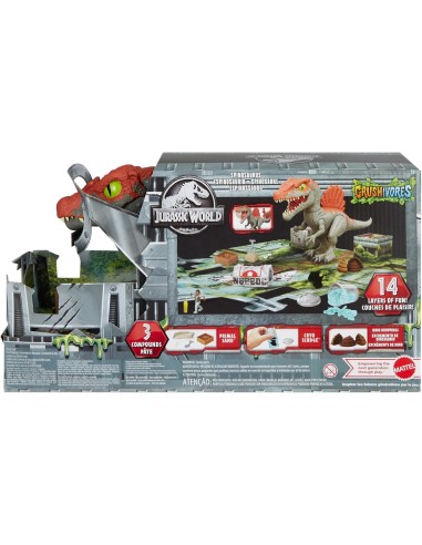 Jurassic World Spinosaurus Cage Smash GEBHTP71 Mattel | Futurartshop.com